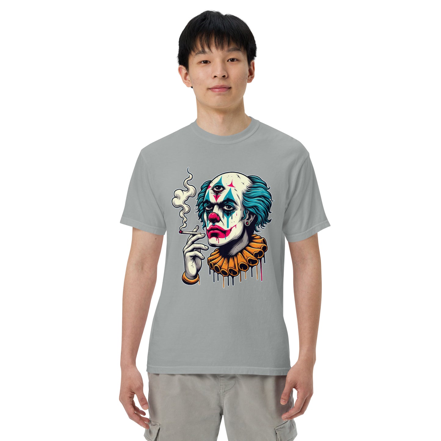 CKco "Send in the Clowns" Unisex garment-dyed heavyweight t-shirt
