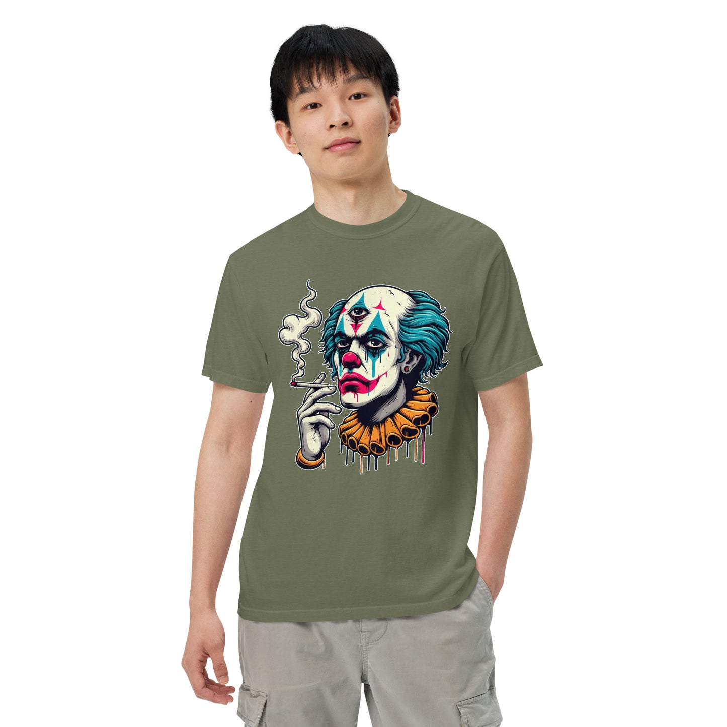 CKco "Send in the Clowns" Unisex garment-dyed heavyweight t-shirt