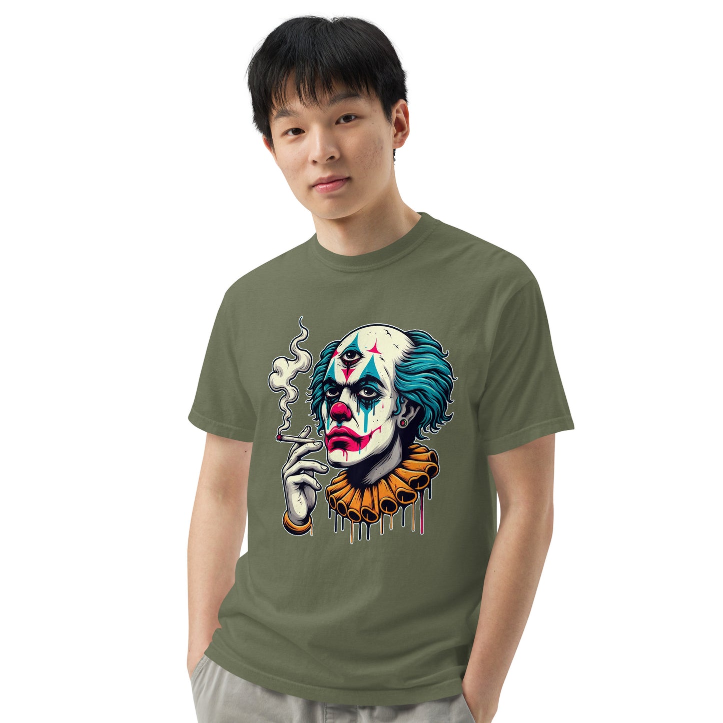 CKco "Send in the Clowns" Unisex garment-dyed heavyweight t-shirt