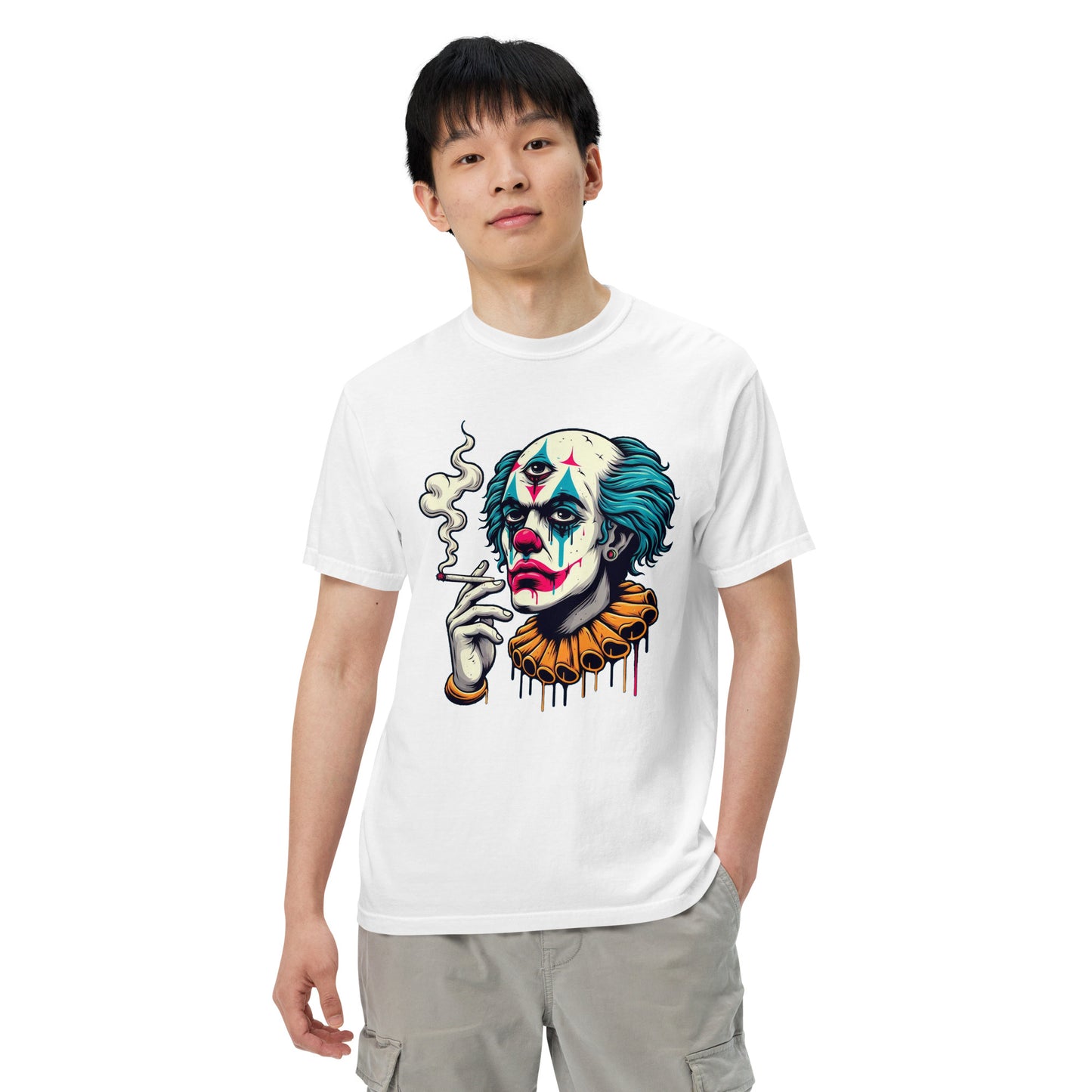 CKco "Send in the Clowns" Unisex garment-dyed heavyweight t-shirt