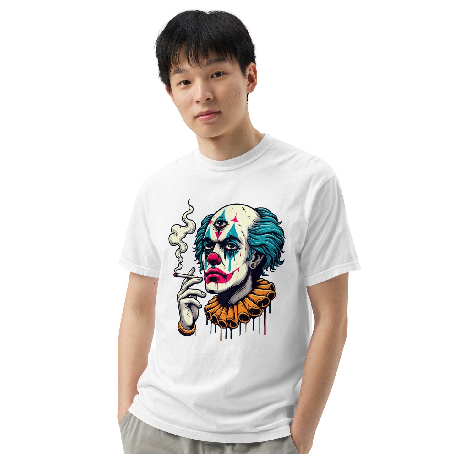 CKco "Send in the Clowns" Unisex garment-dyed heavyweight t-shirt