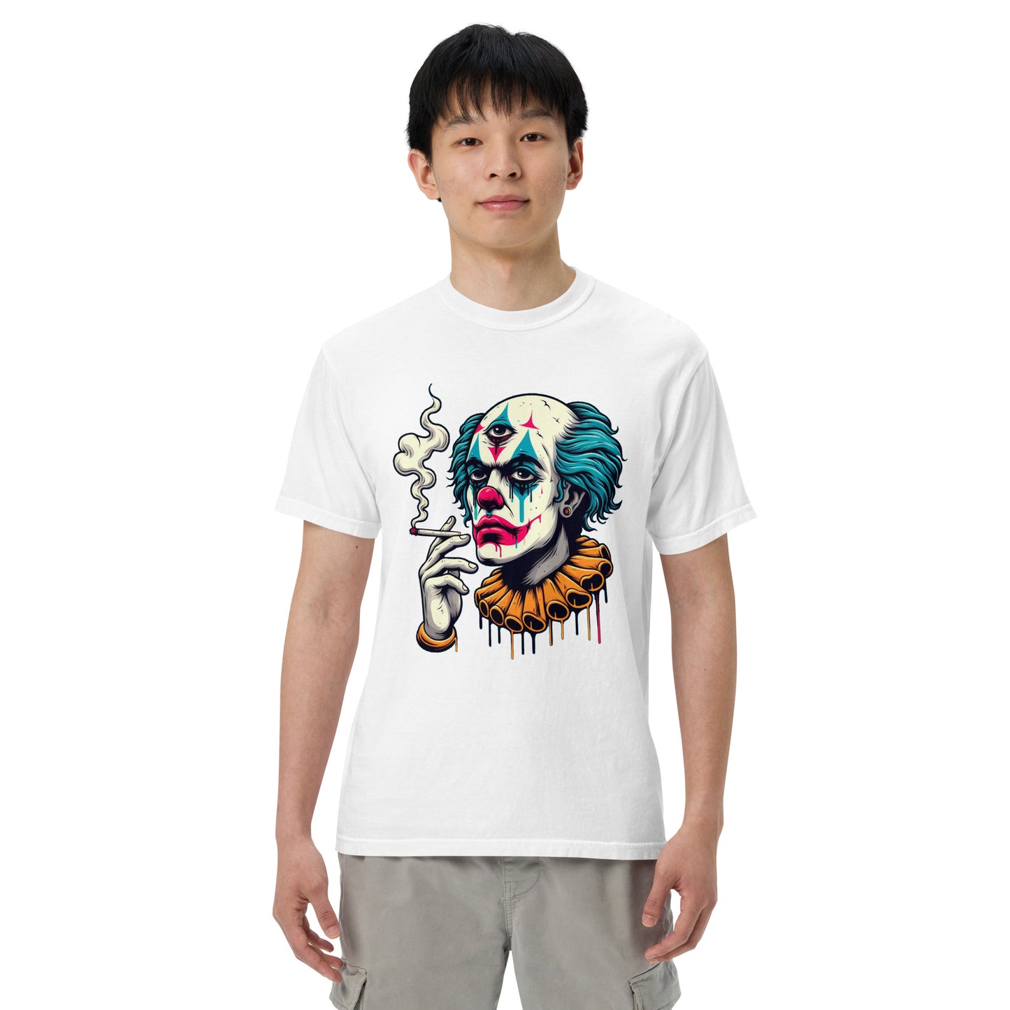 CKco "Send in the Clowns" Unisex garment-dyed heavyweight t-shirt
