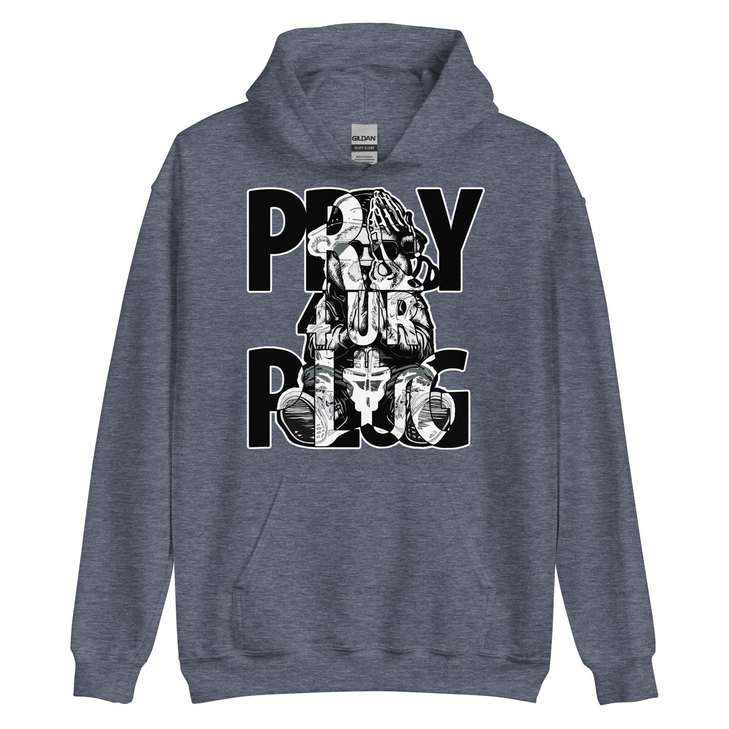 Concrete Kulture "Pray 4UR Plug 2" Unisex Hoodie