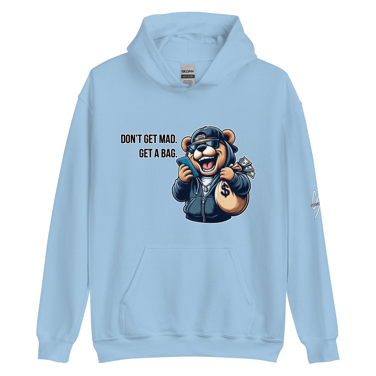 Concrete Kulture Co " Dont get mad- Get a bag" Unisex Hoodie