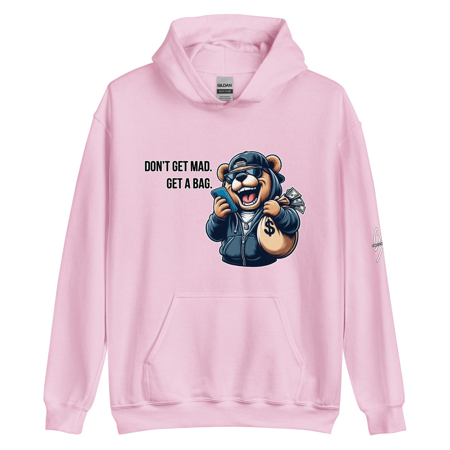 Concrete Kulture Co " Dont get mad- Get a bag" Unisex Hoodie