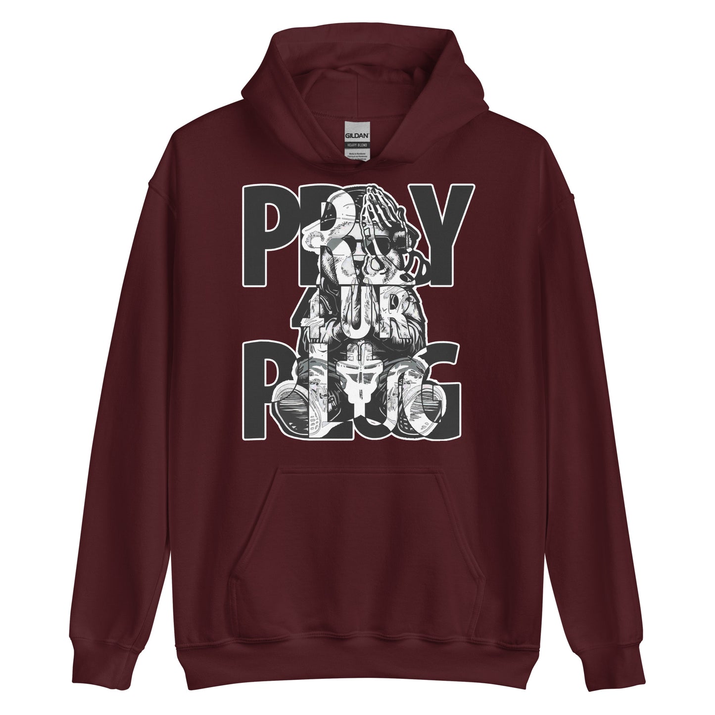 Concrete Kulture "Pray 4UR Plug 2" Unisex Hoodie
