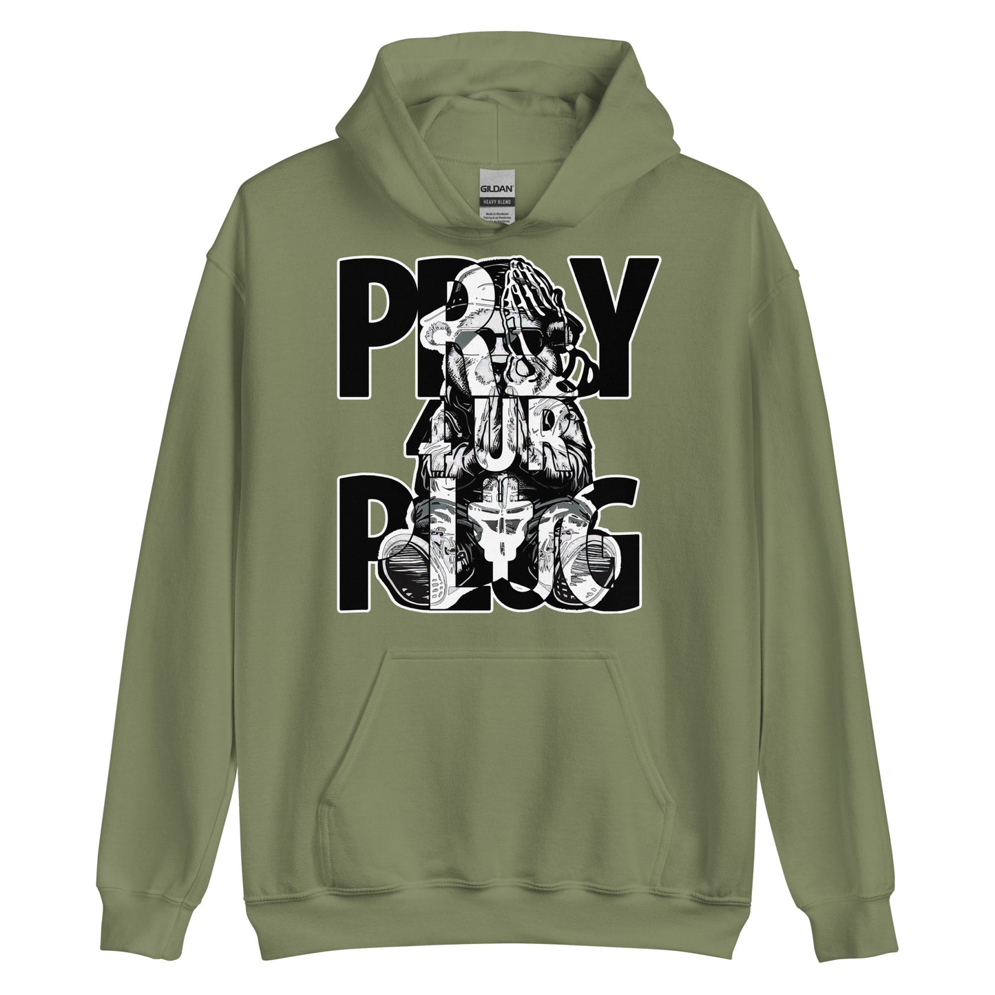Concrete Kulture "Pray 4UR Plug 2" Unisex Hoodie