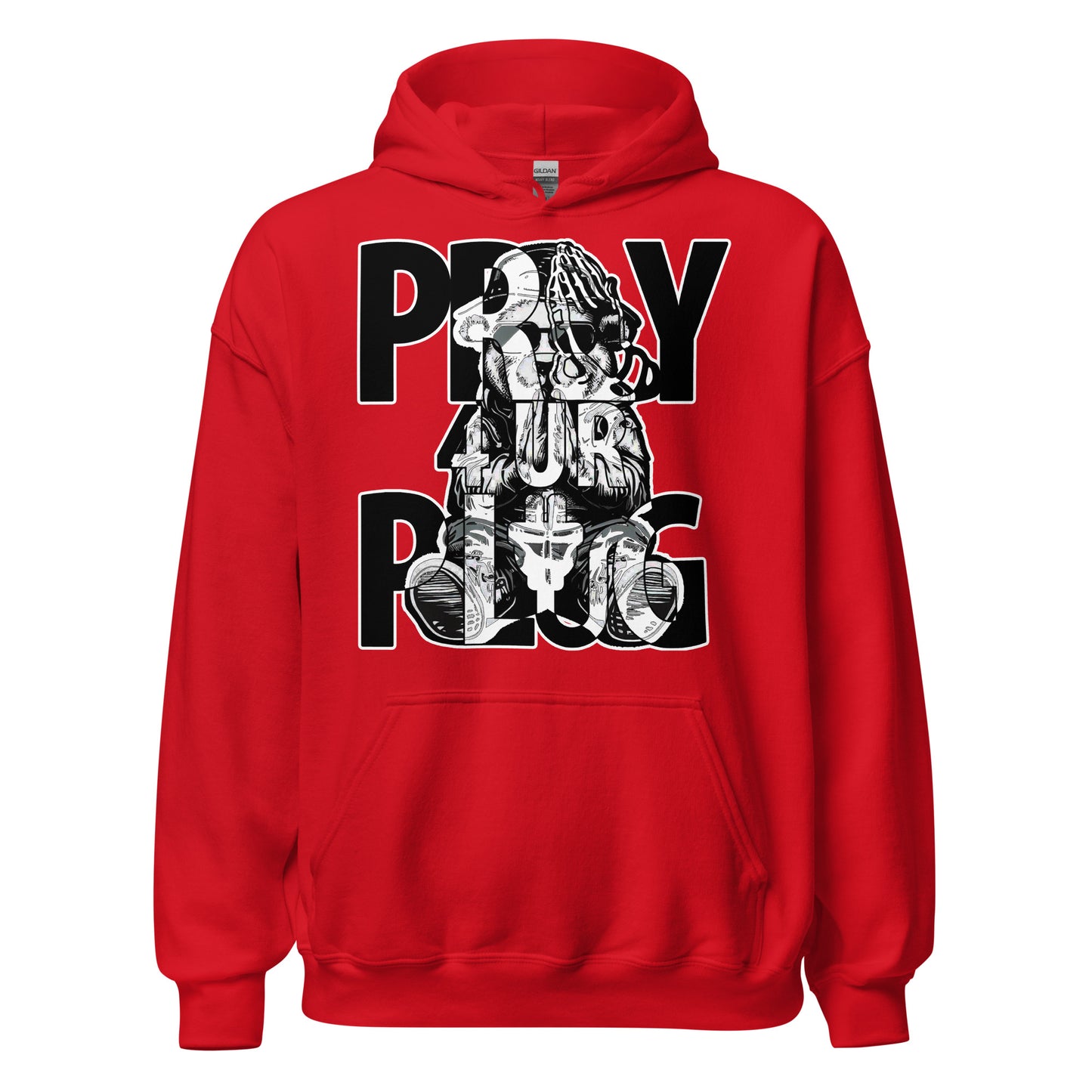 Concrete Kulture "Pray 4UR Plug 2" Unisex Hoodie