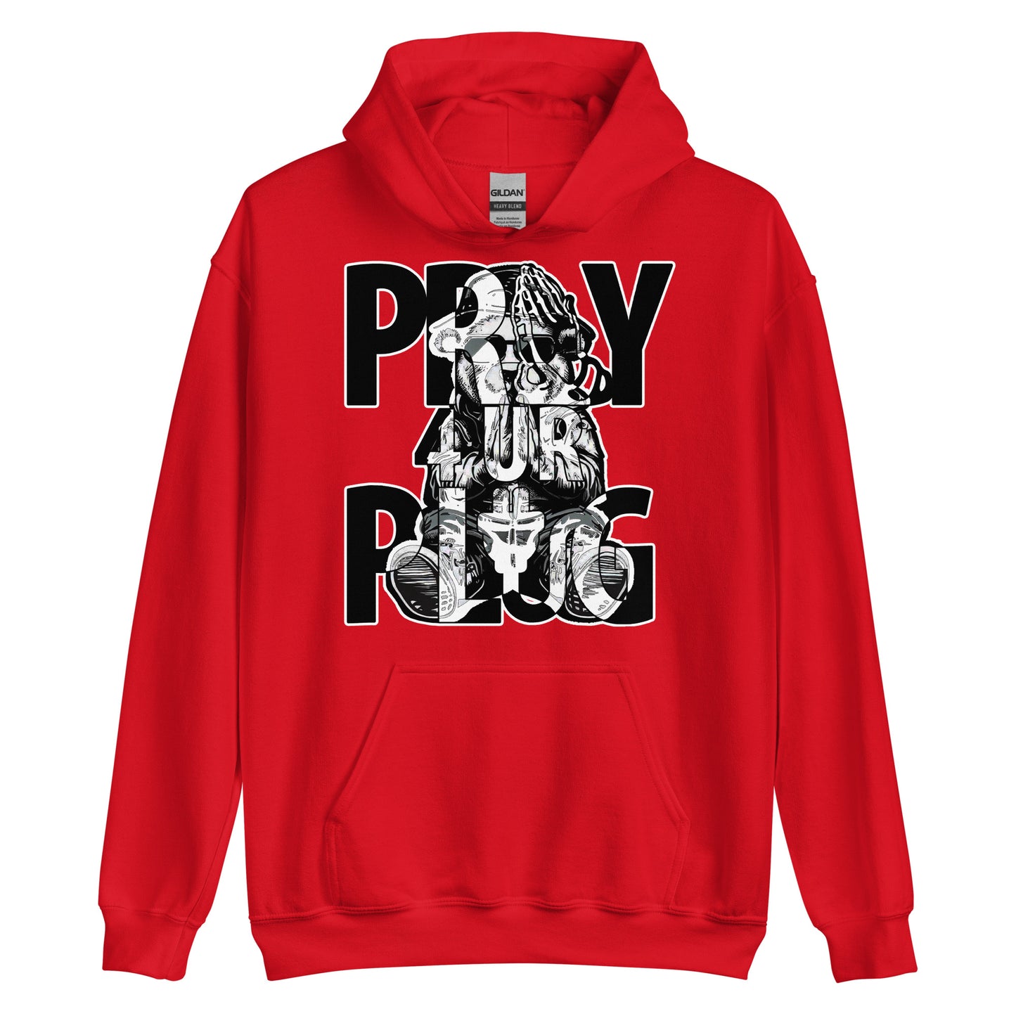 Concrete Kulture "Pray 4UR Plug 2" Unisex Hoodie