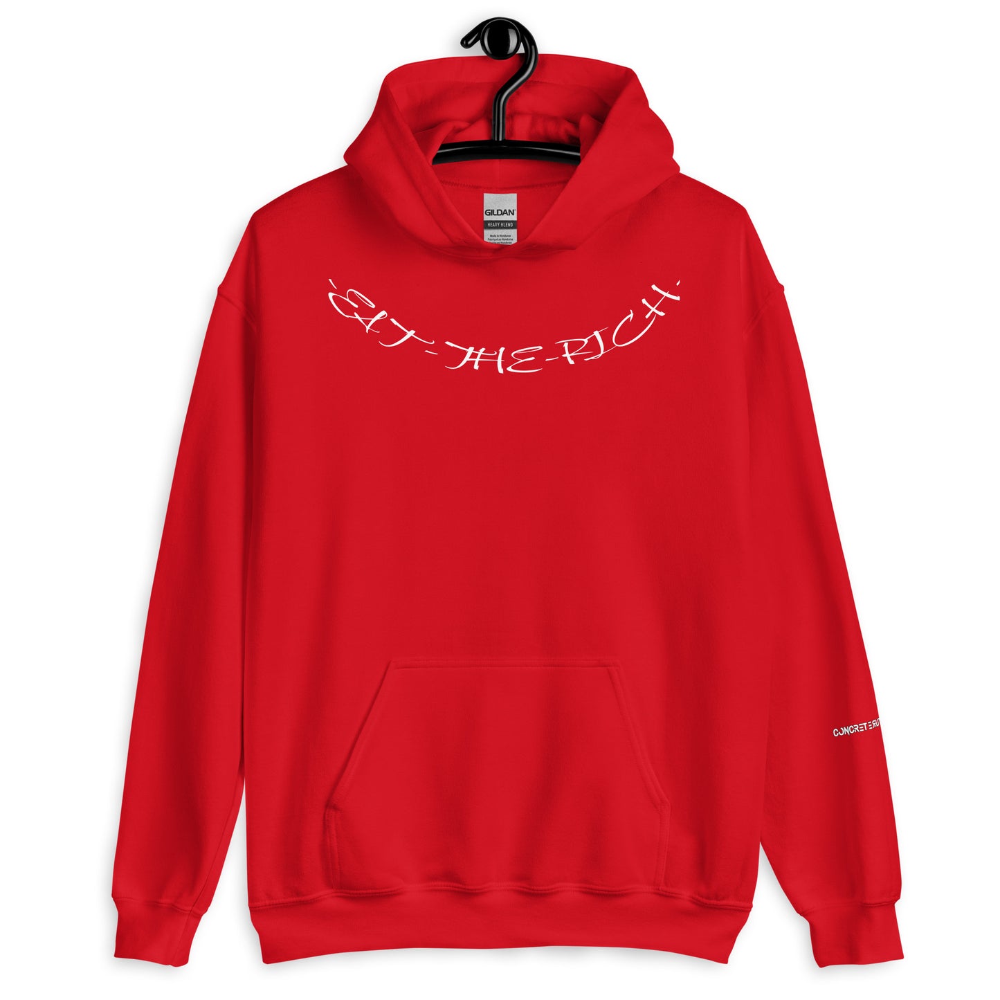Concrete Kulture Company  "Eat the Rich" Unisex Hoodie