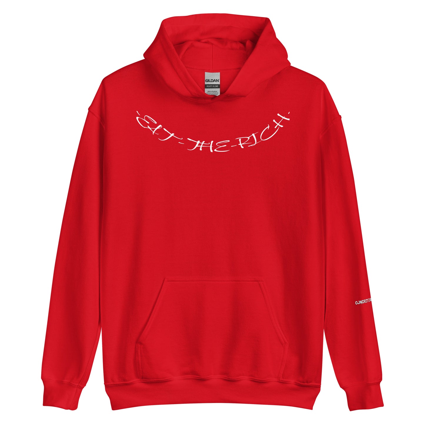 Concrete Kulture Company  "Eat the Rich" Unisex Hoodie