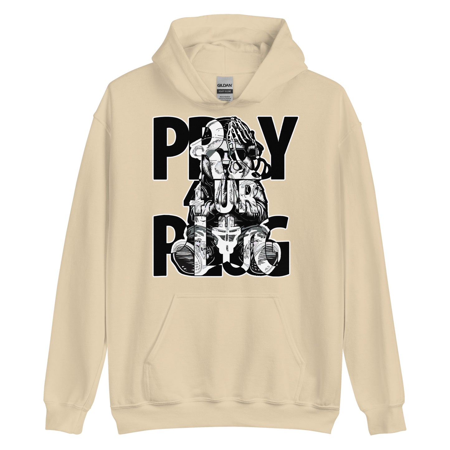 Concrete Kulture "Pray 4UR Plug 2" Unisex Hoodie