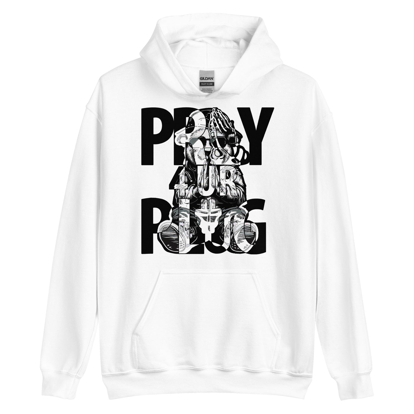 Concrete Kulture "Pray 4UR Plug 2" Unisex Hoodie