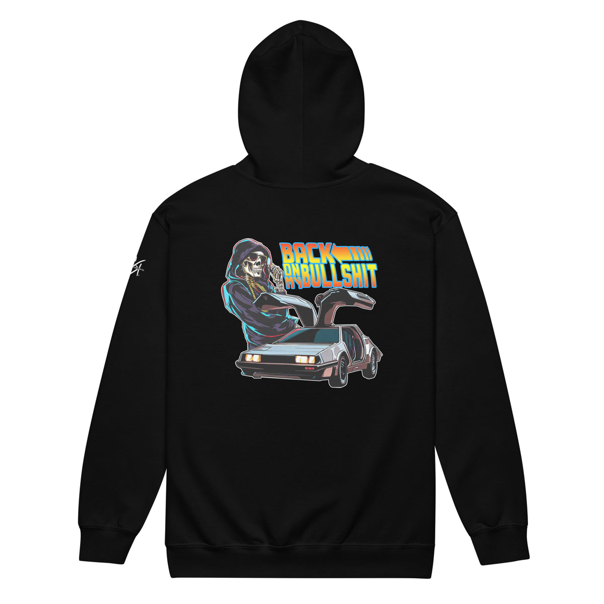 Concrete Kulture Co. "Back on my Bullsh!t" Unisex heavy blend zip hoodie