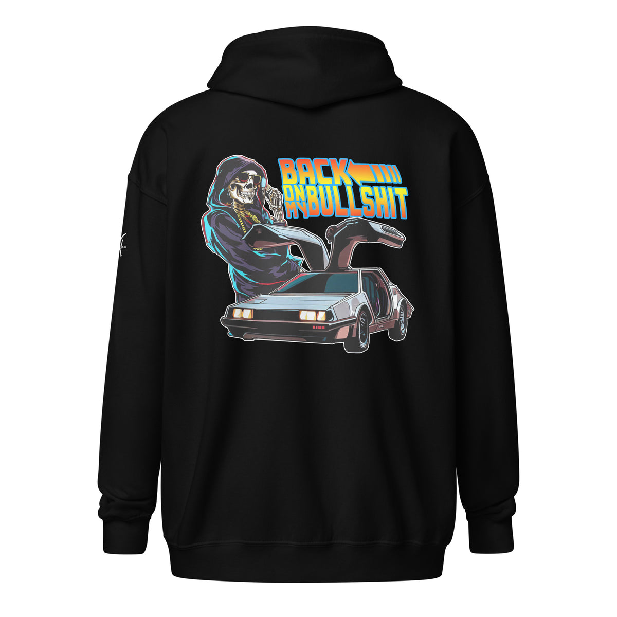 Concrete Kulture Co. "Back on my Bullsh!t" Unisex heavy blend zip hoodie