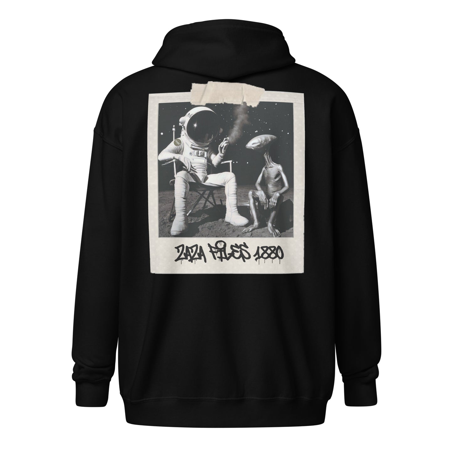 CK Co " ZaZa 1880" zip hoodie