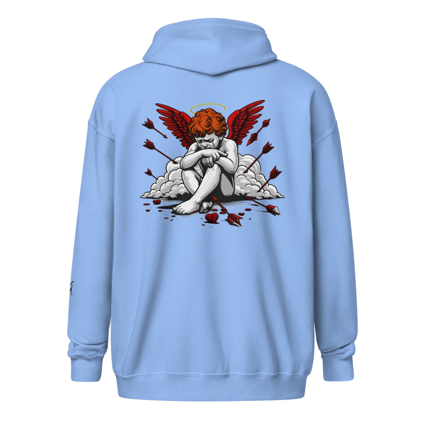 CK CO- "Love Aint Perfect" Unisex heavy blend zip hoodie