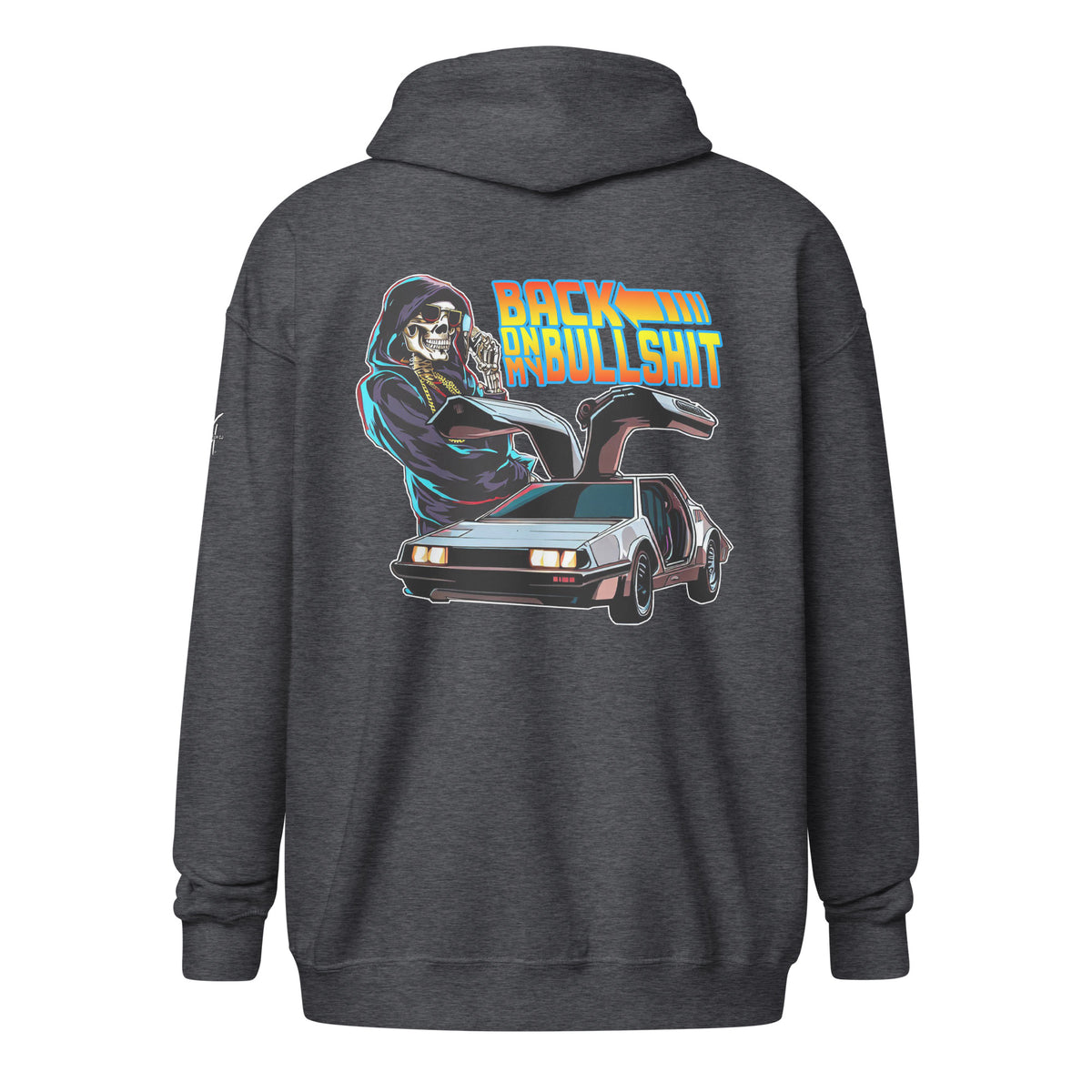 Concrete Kulture Co. "Back on my Bullsh!t" Unisex heavy blend zip hoodie