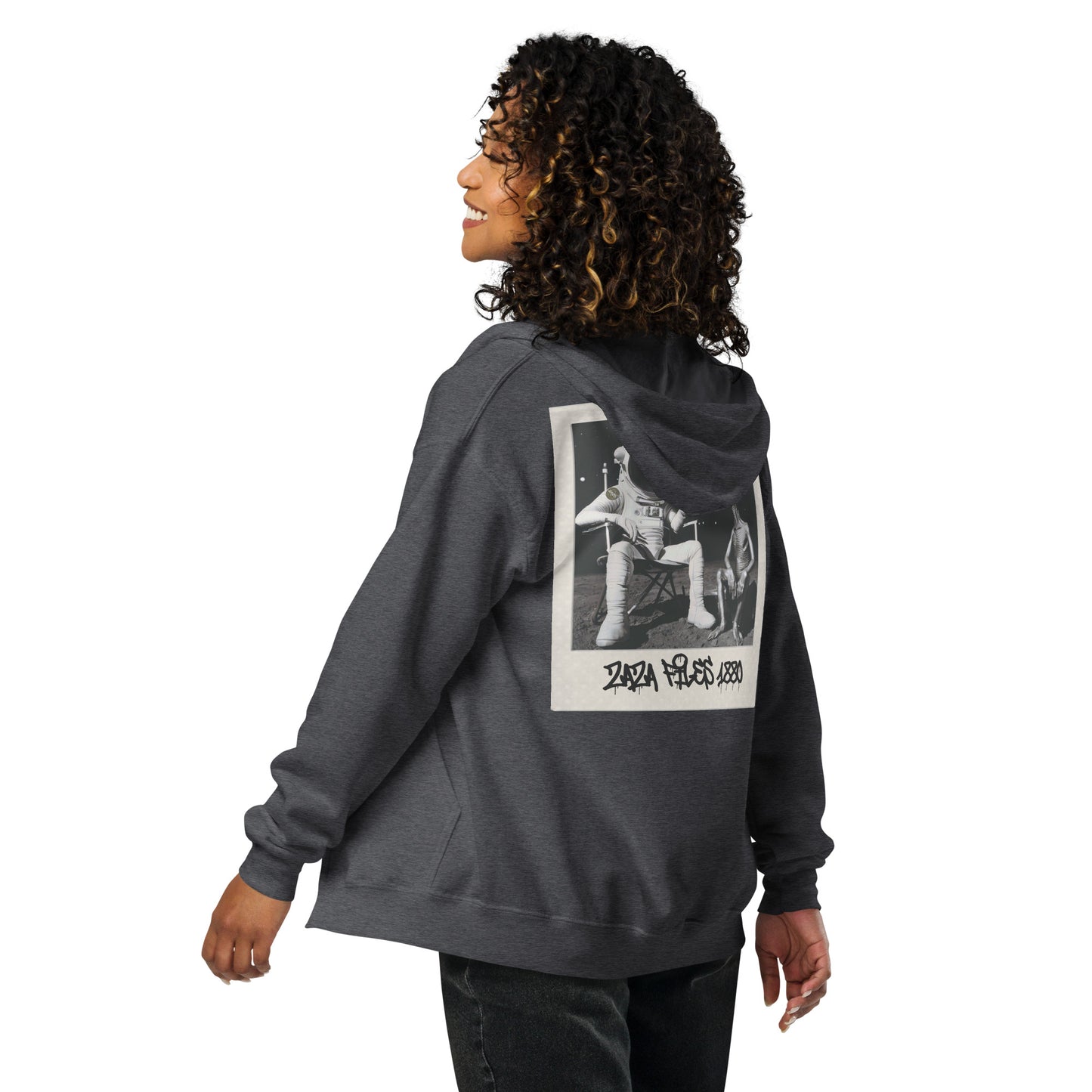 CK Co " ZaZa 1880" zip hoodie