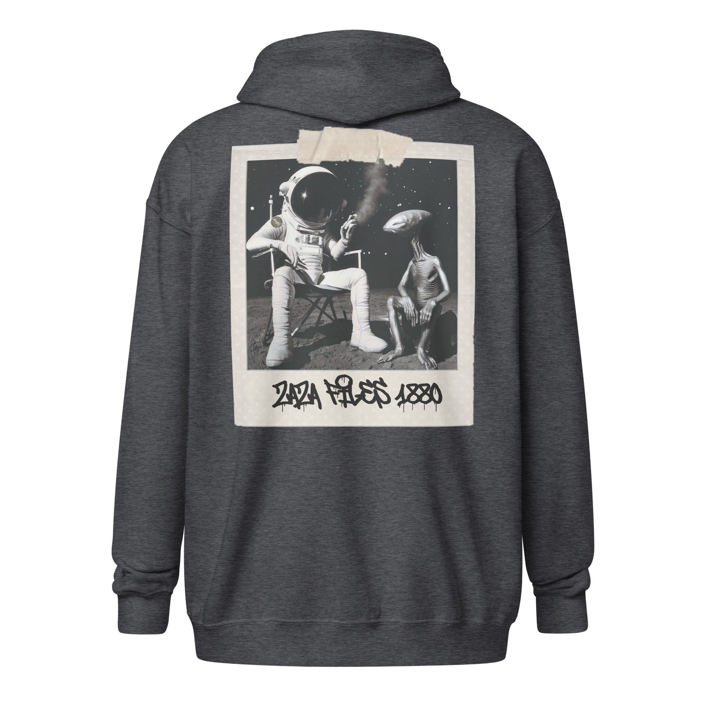 CK Co " ZaZa 1880" zip hoodie