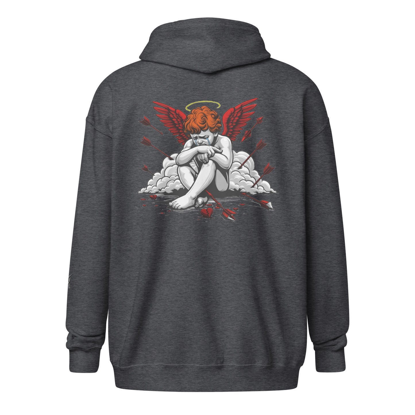 CK CO- "Love Aint Perfect" Unisex heavy blend zip hoodie