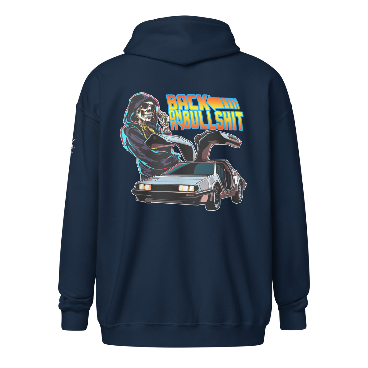 Concrete Kulture Co. "Back on my Bullsh!t" Unisex heavy blend zip hoodie