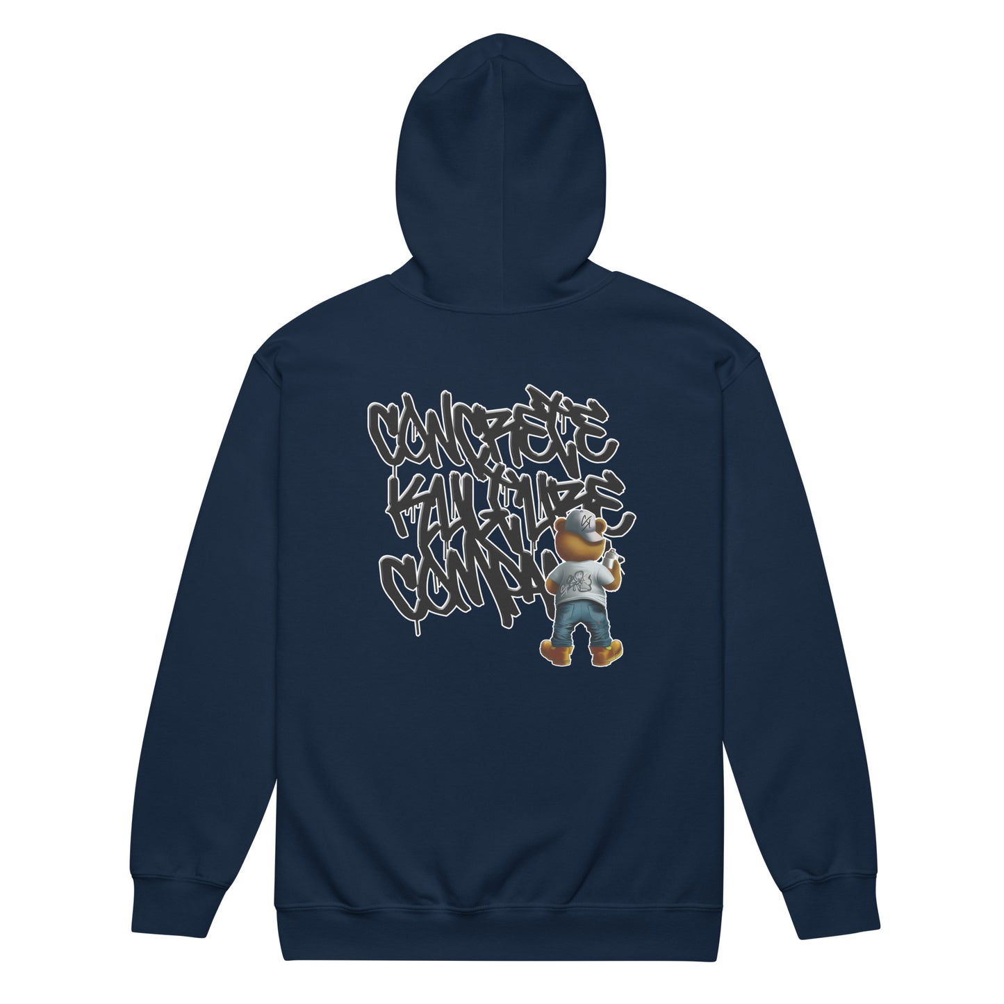 CK Co "Bomber Bear" Unisex heavy blend zip hoodie