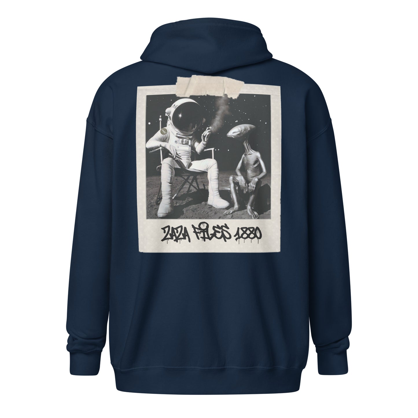 CK Co " ZaZa 1880" zip hoodie