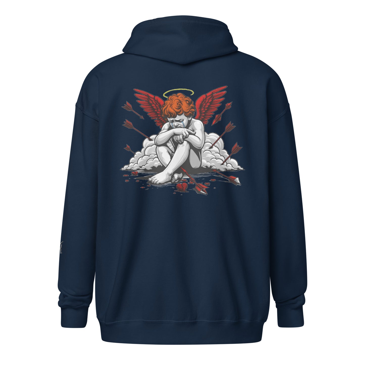 CK CO- "Love Aint Perfect" Unisex heavy blend zip hoodie