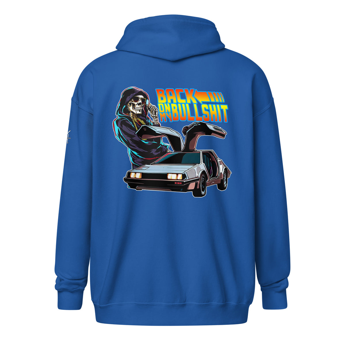 Concrete Kulture Co. "Back on my Bullsh!t" Unisex heavy blend zip hoodie
