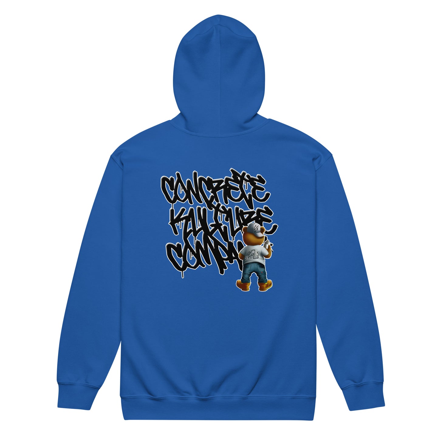 CK Co "Bomber Bear" Unisex heavy blend zip hoodie