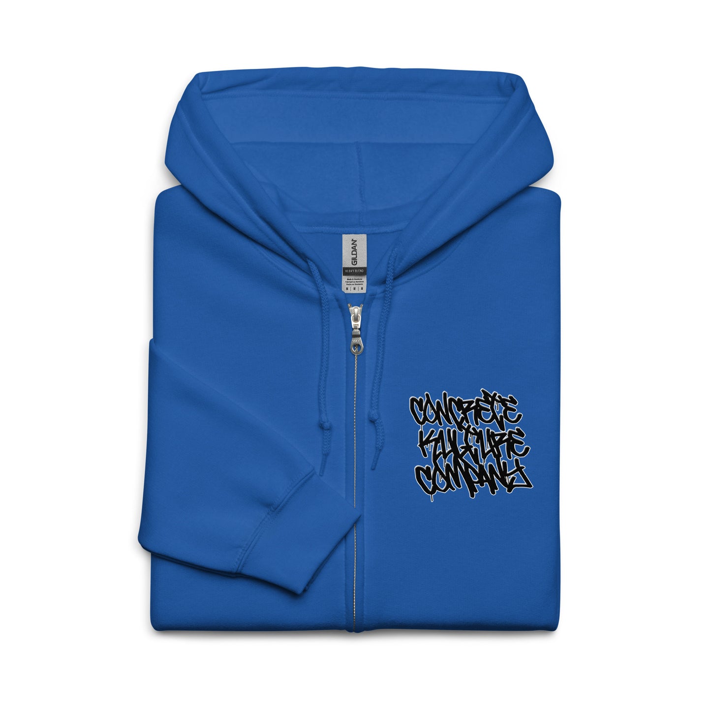 CK Co "Bomber Bear" Unisex heavy blend zip hoodie