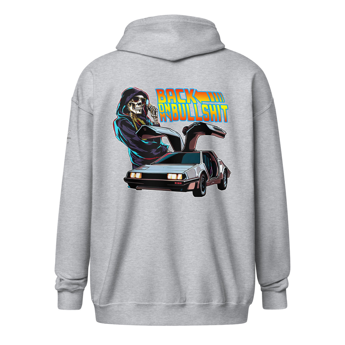 Concrete Kulture Co. "Back on my Bullsh!t" Unisex heavy blend zip hoodie