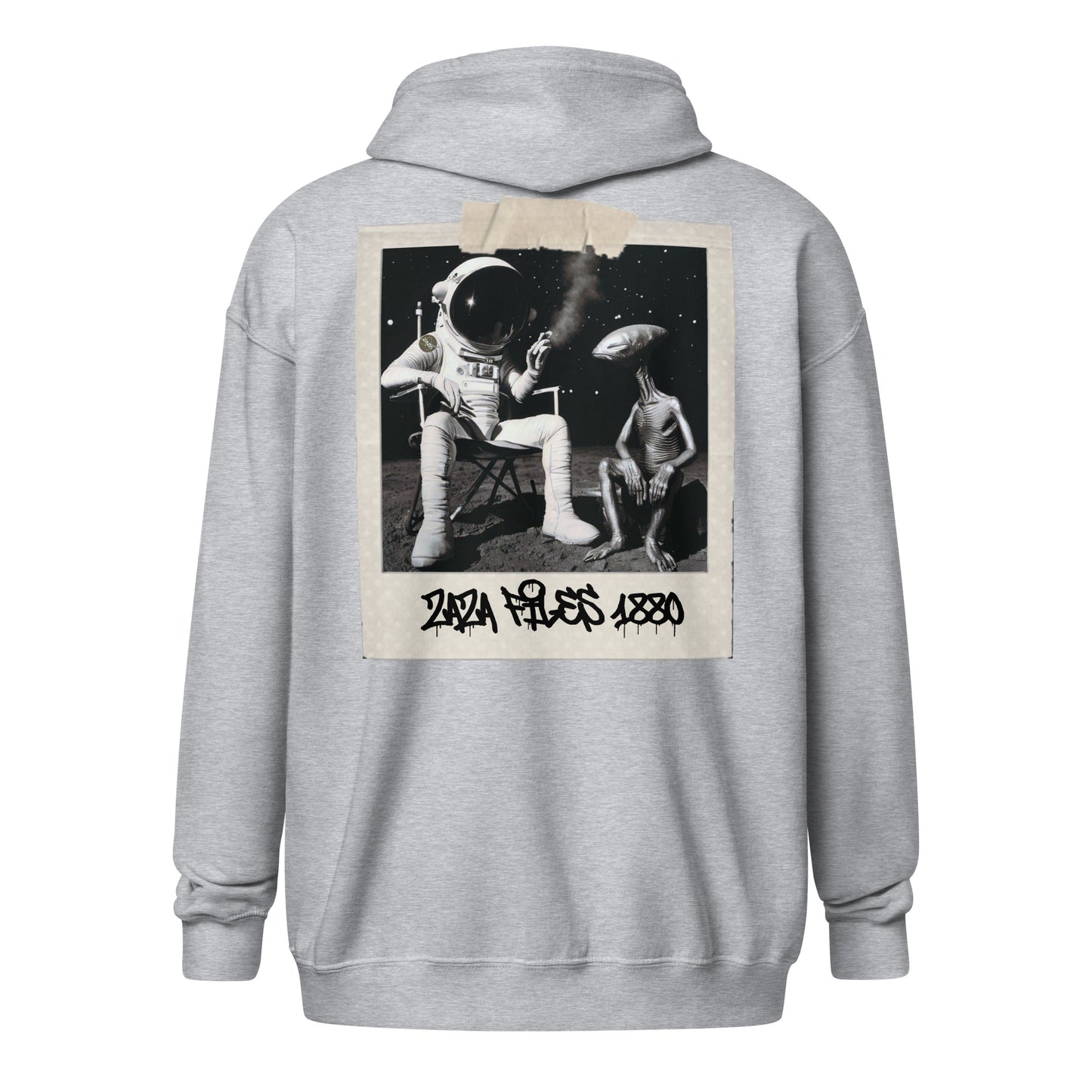 CK Co " ZaZa 1880" zip hoodie