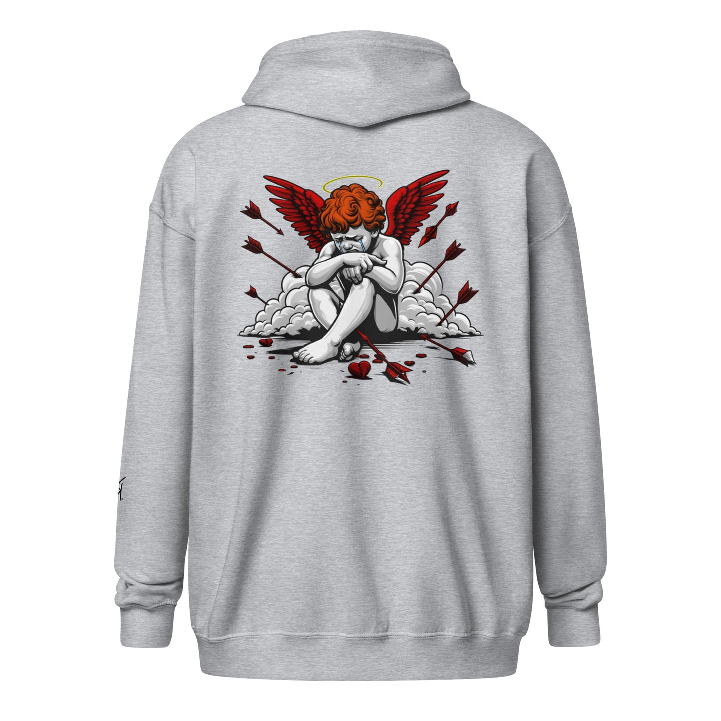 CK CO- "Love Aint Perfect" Unisex heavy blend zip hoodie