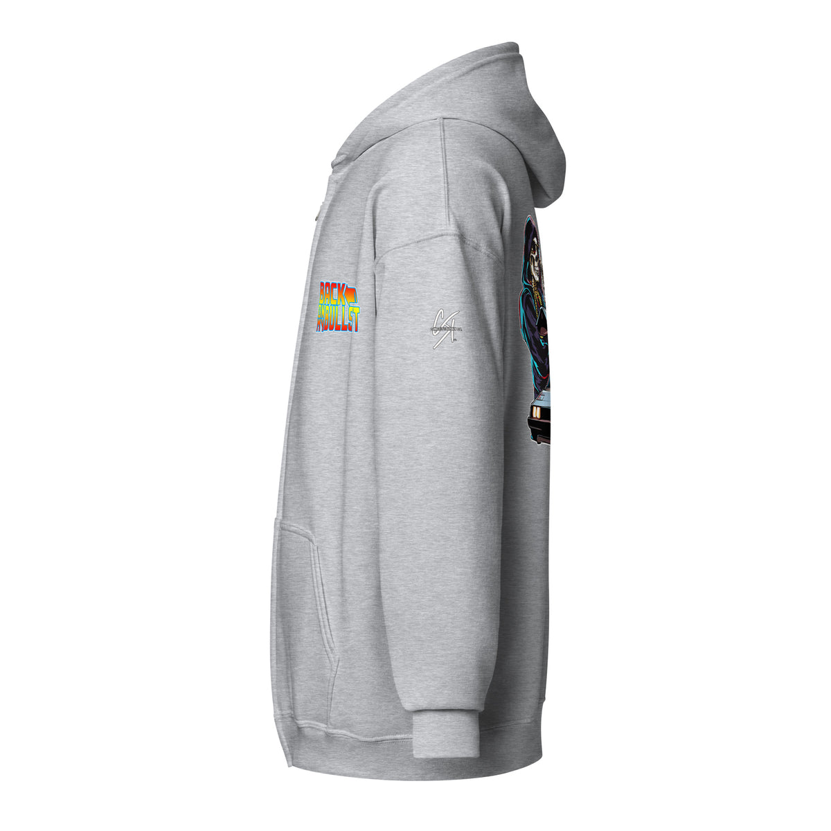 Concrete Kulture Co. "Back on my Bullsh!t" Unisex heavy blend zip hoodie