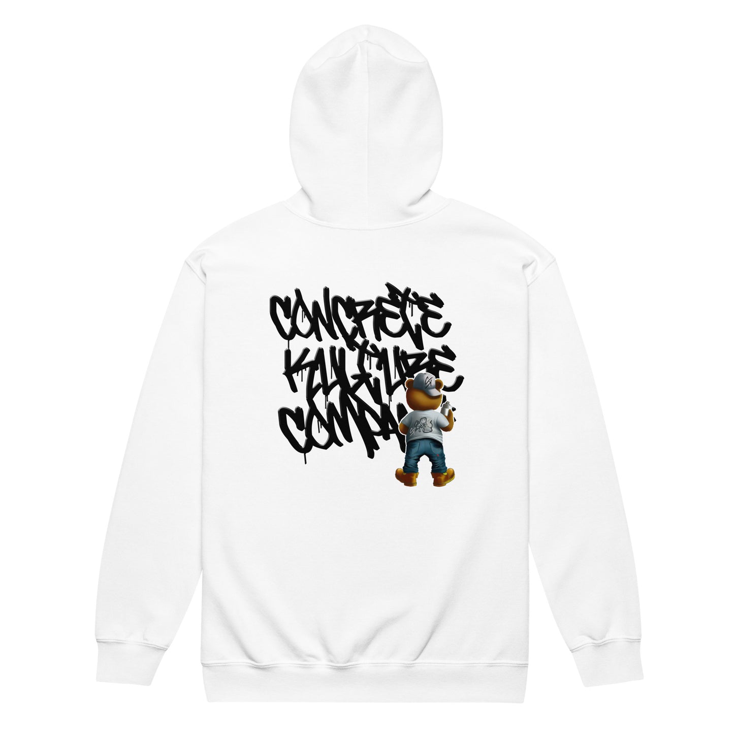 CK Co "Bomber Bear" Unisex heavy blend zip hoodie