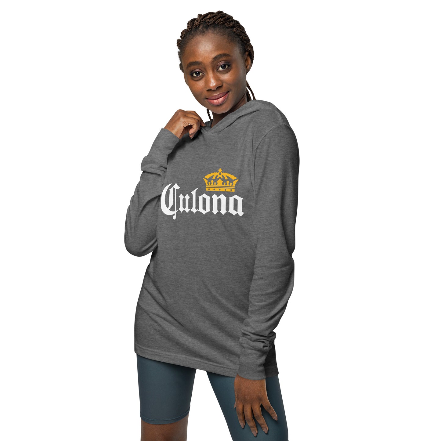 Concrete Kulture Co "Culona" Hooded long-sleeve tee