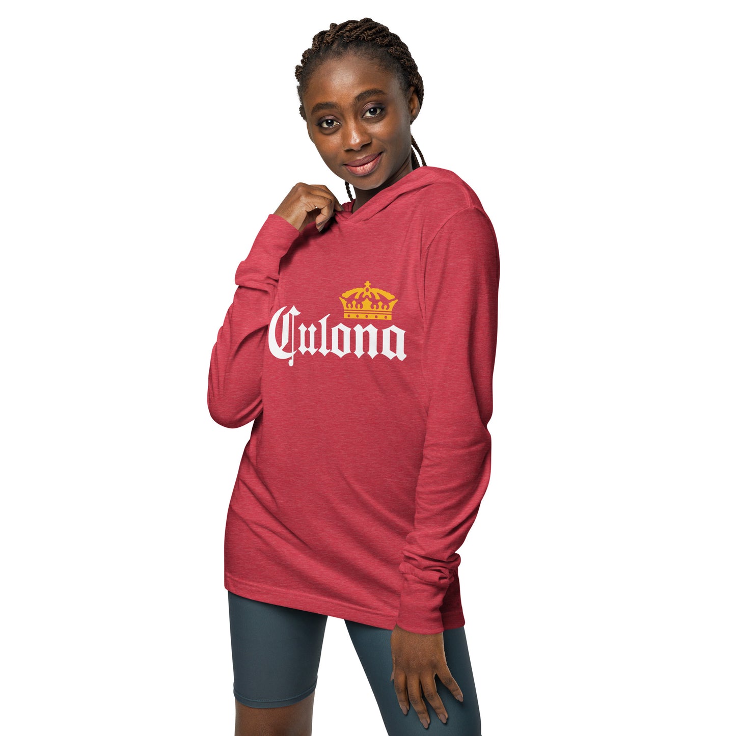 Concrete Kulture Co "Culona" Hooded long-sleeve tee