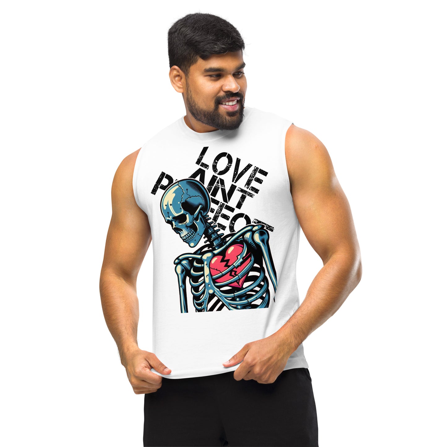 Concrete Kulture Co. "Love Aint Perfect" Muscle Shirt