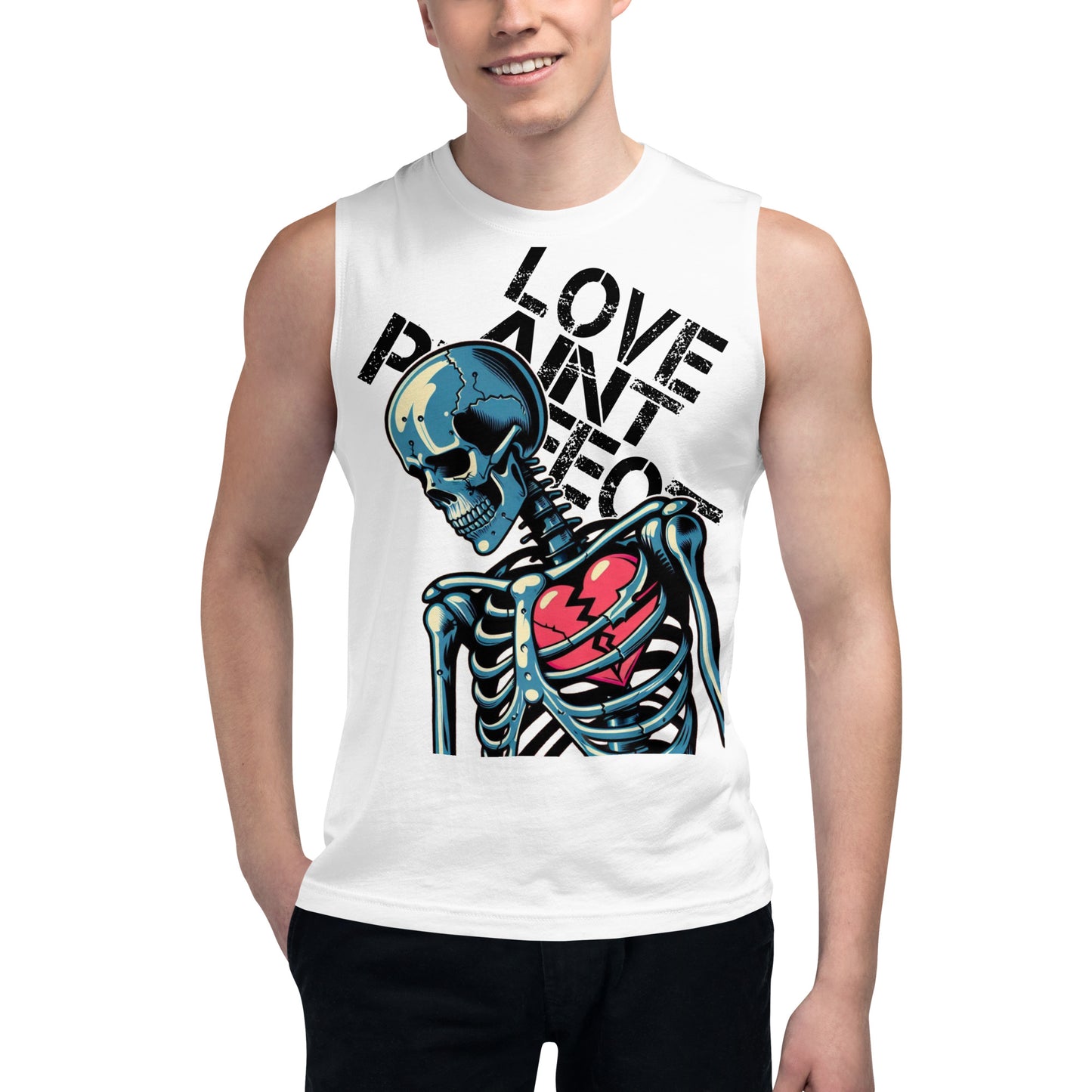 Concrete Kulture Co. "Love Aint Perfect" Muscle Shirt