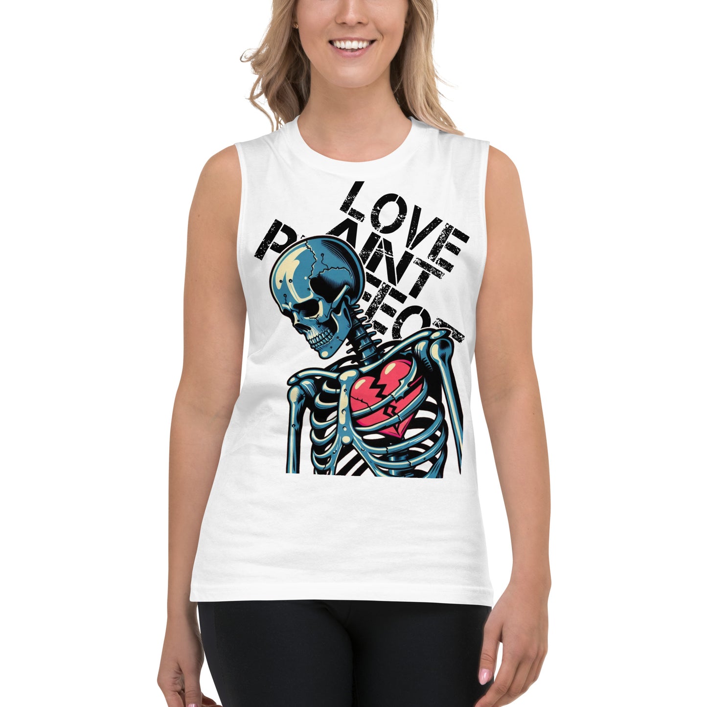 Concrete Kulture Co. "Love Aint Perfect" Muscle Shirt