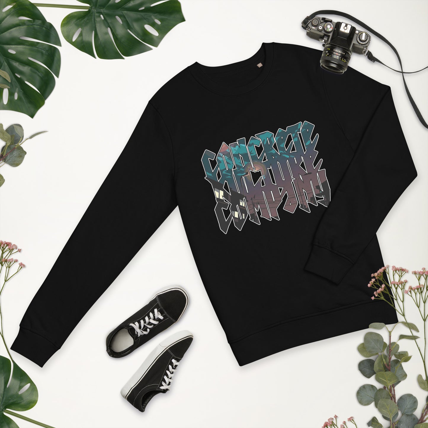 Concrete Kulture Co "Night Sky" Unisex organic sweatshirt