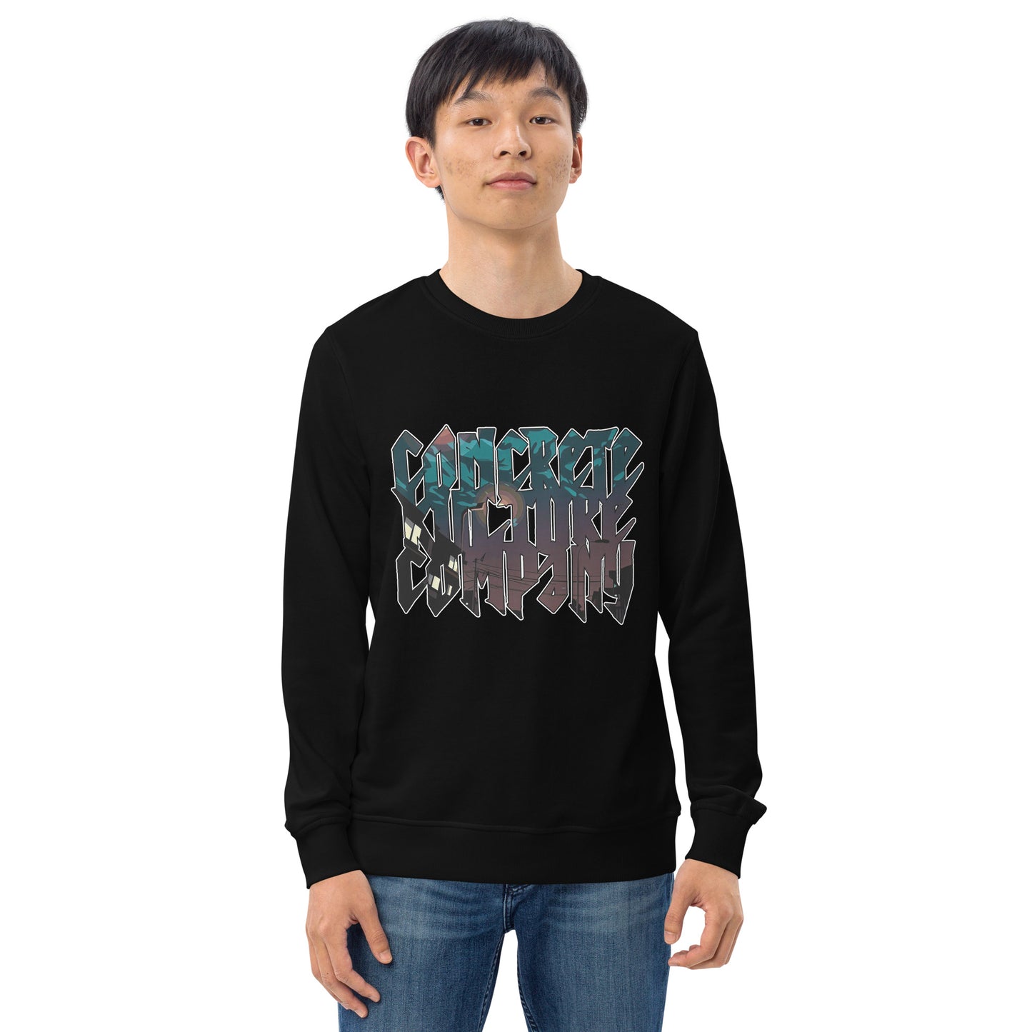 Concrete Kulture Co "Night Sky" Unisex organic sweatshirt