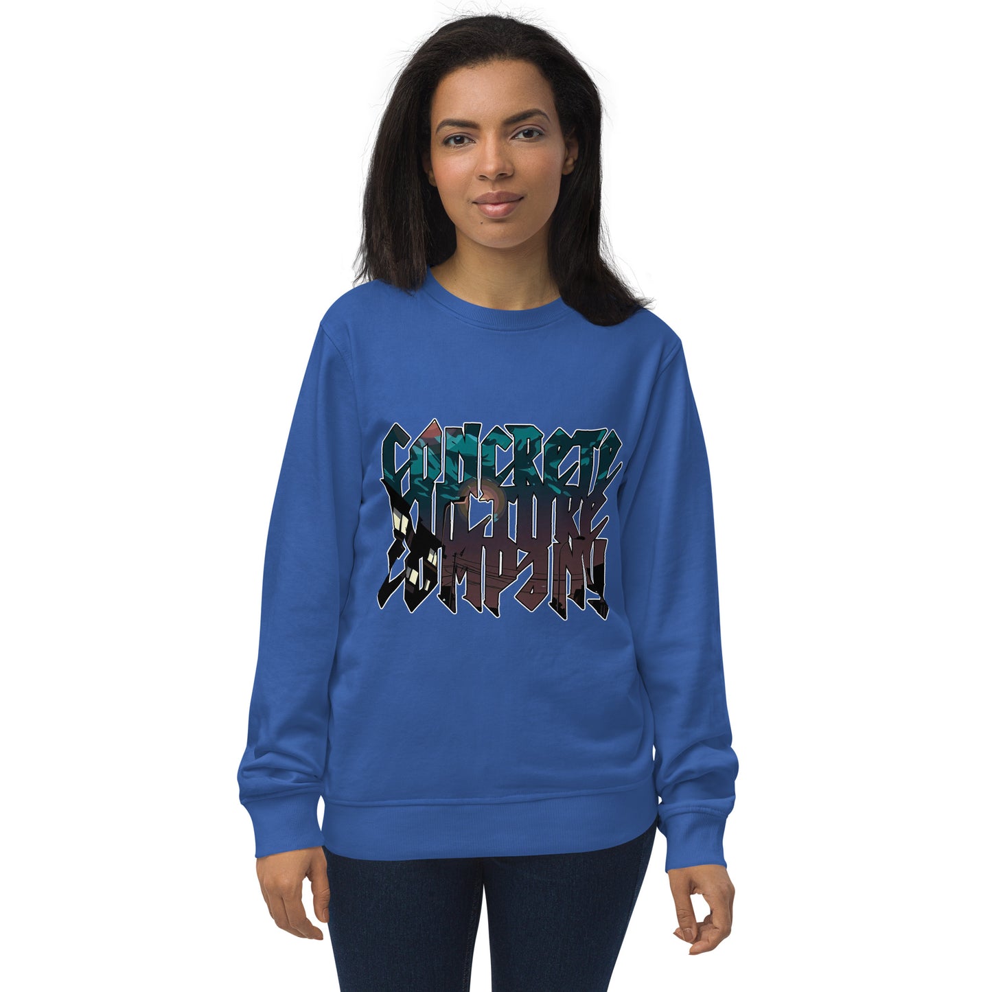 Concrete Kulture Co "Night Sky" Unisex organic sweatshirt