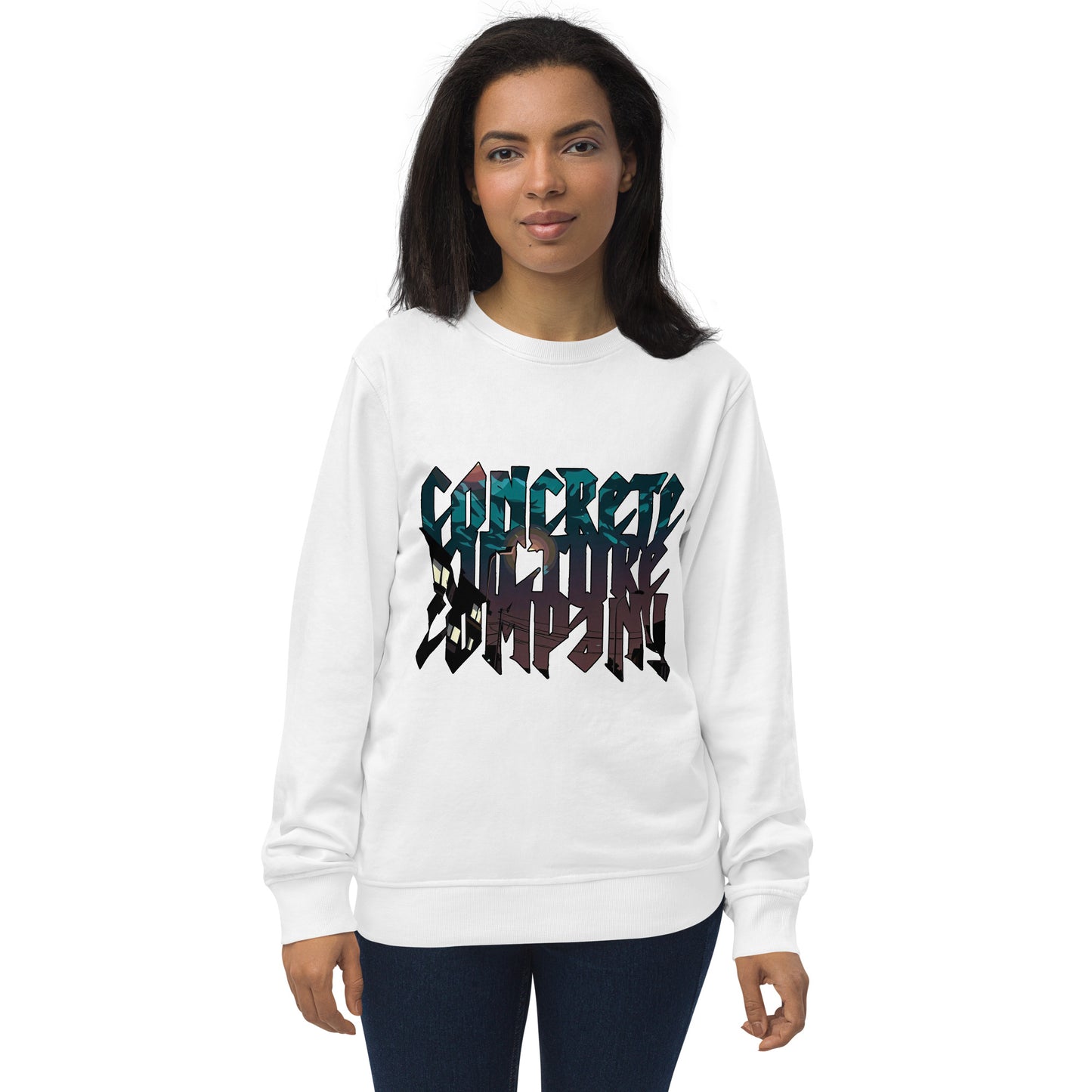Concrete Kulture Co "Night Sky" Unisex organic sweatshirt