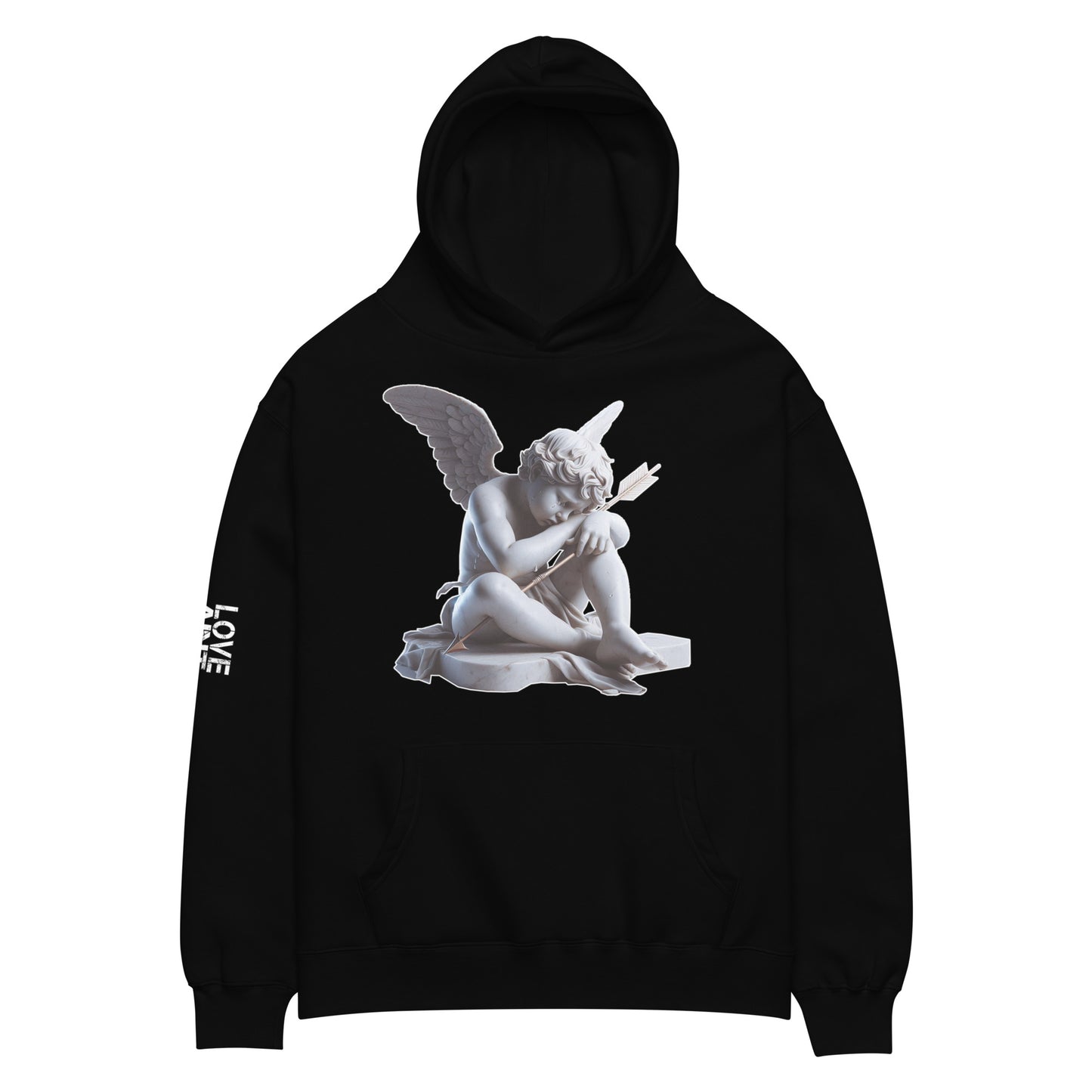 "Love Aint Perfect" Unisex oversized hoodie