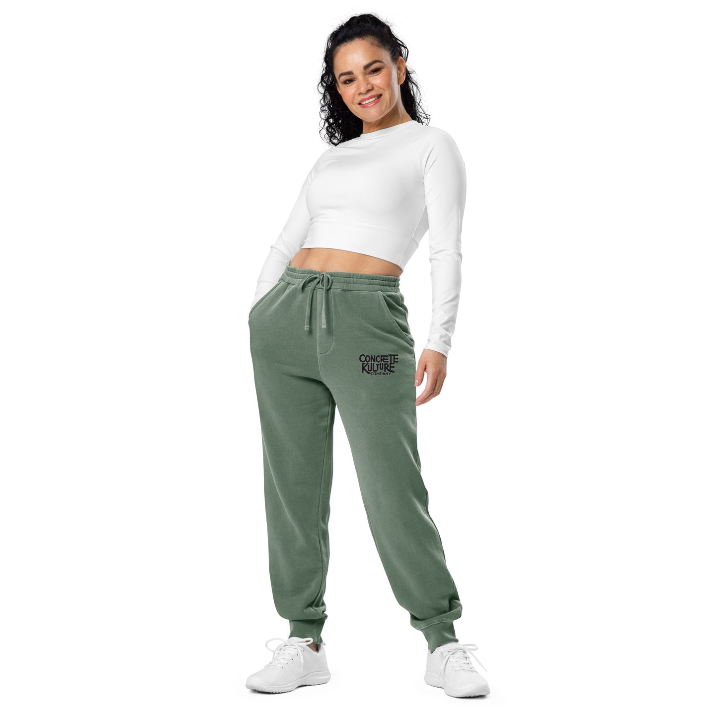 Concrete Kulture Company - Unisex pigment-dyed sweatpants