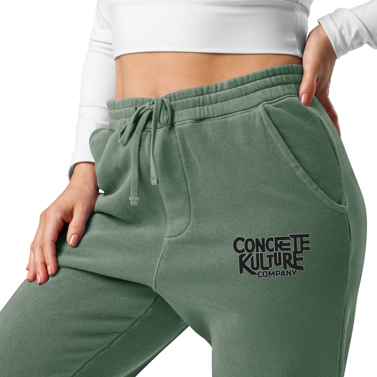 Concrete Kulture Company - Unisex pigment-dyed sweatpants