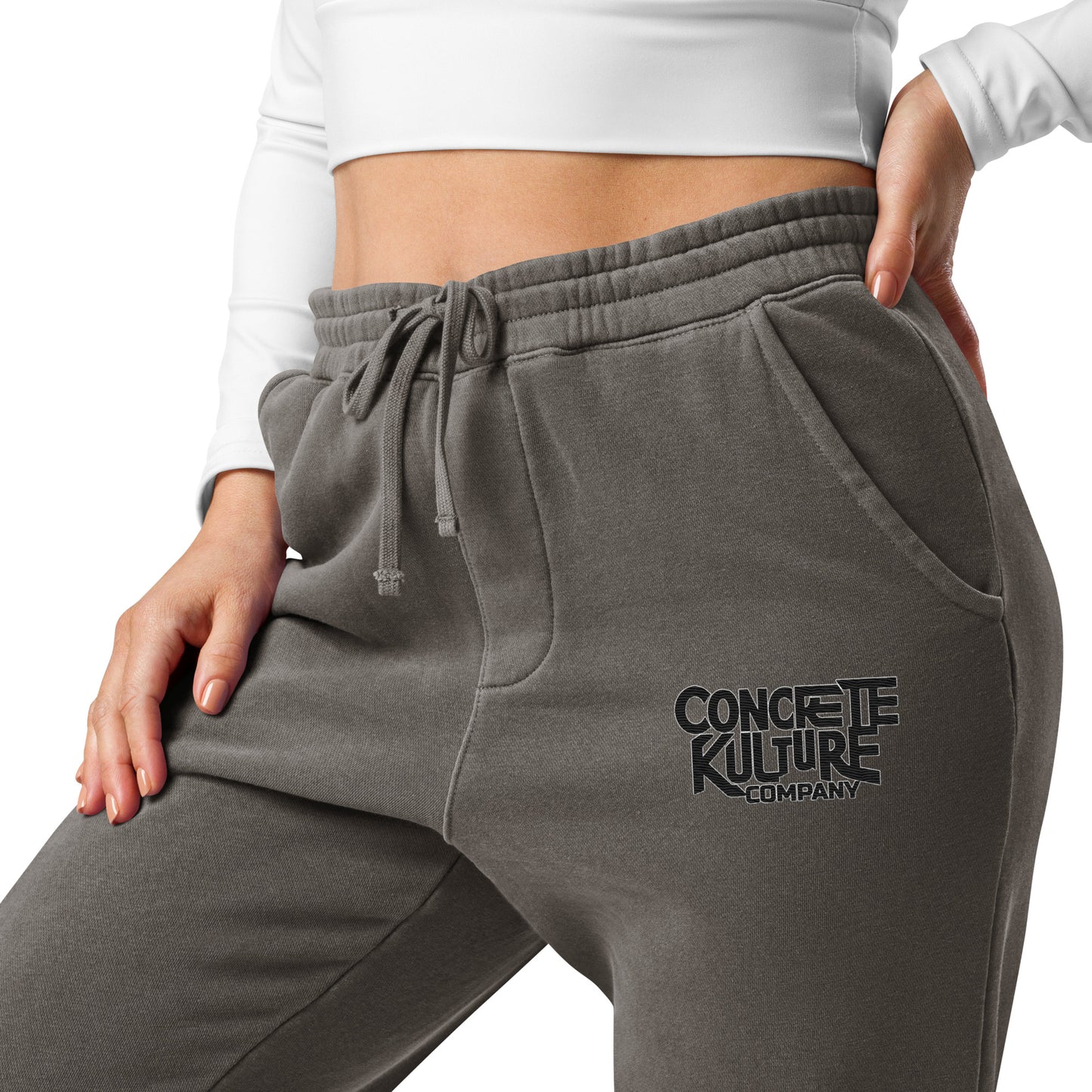 Concrete Kulture Company - Unisex pigment-dyed sweatpants